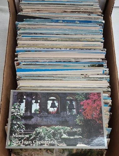 5 LB. VINTAGE POSTCARD WHOLESALE CLEARANCE LOT,DOMESTIC & FOREIGN,ESTATE SALE