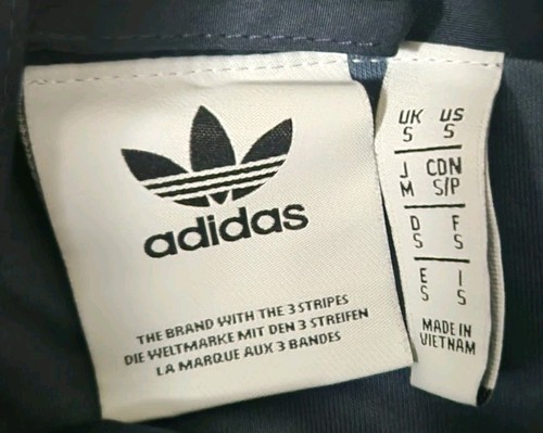 🔥 Vintage Adidas Track Jacket Mens Size Small Full Zip Navy White Striped 28x23 by Adidas, Size S, $29.99 - Photo 3