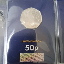 2019 Stephen Hawking 50p Pence Coin Brilliant Uncirculated BUNC BU