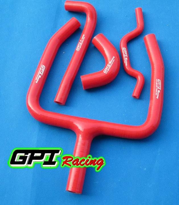 KAWASAKI KXF250 KX 250F KXF 250 2009-14 12 2014 2010 2011 Silicona Y Manguera ROJA Foto 4 de 4