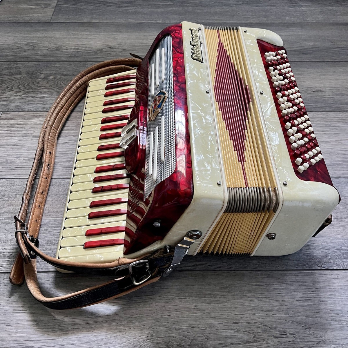 Silvio Soprani Recanati Piano Accordion 120 Bass 41 Treble