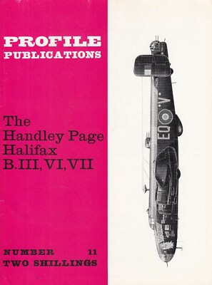 2704/ Typendokumentation - Profile Publications No 11   Handley Page Halifax