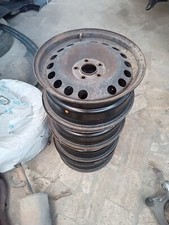4 Cerchi In Ferro 16 " 5 Fori Per Opel Astra Zafira B Ecc