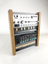 Korg Volca 2-Tier Rack Multi-tier Desktop Stand Solid Wood End Panels