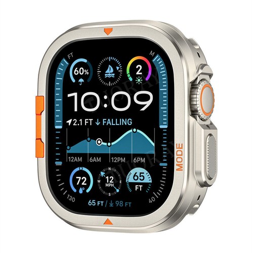 Luxury Alloy Metal Case for Apple Watch Ultra 2 49mm Series 10 46mm Bumper Cover - Zdjęcie 24 z 27