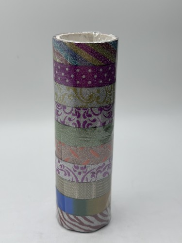 Premium Glitter 130 Rolls Washi Tape Decorative Craft New DIY - Picture 5 of 8