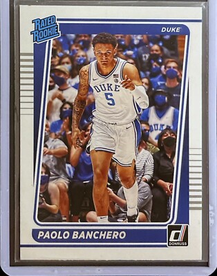 Paolo Banchero - 2022 Panini Chronicles Donruss Draft Picks - Rookie #2