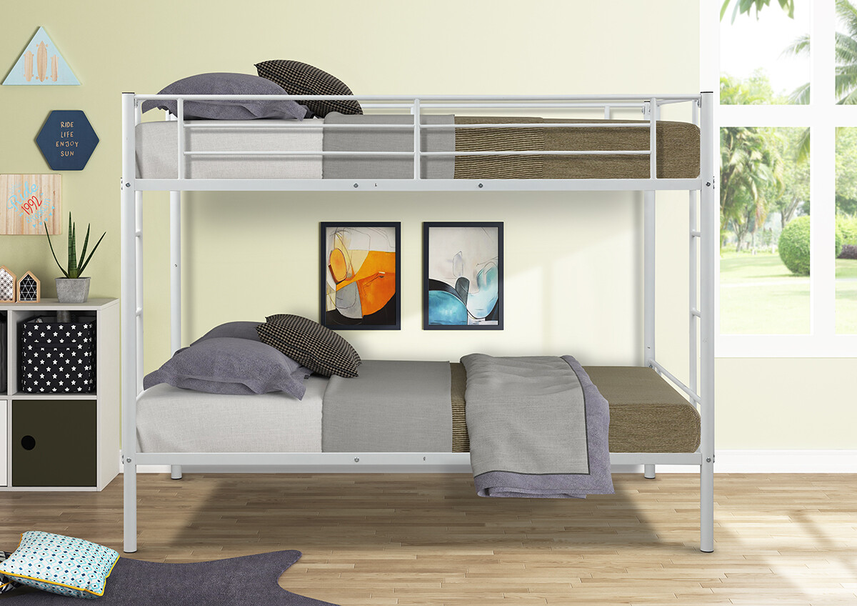 side by side bunk beds