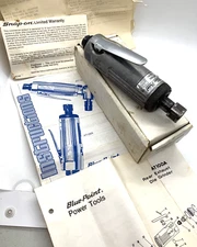 Blue Point Tools Air Pneumatic Power Die Grinder Straight w/ Box Cut Off Wheel