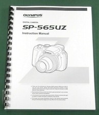 Olympus SP-565UZ Instruction Manual: 94 Pages with Protective Covers 