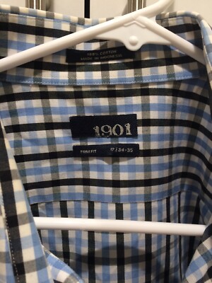 1901 dress shirts 1901 Brand Dress Shirt Long Sleeve Button Mens