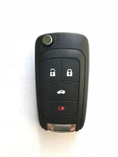 Oem Chevy Flip Key Keyless Remote Key Fob Transmitter Alarm 13501913 Unlocked