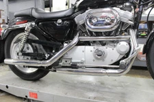 Wyatt Gatling Tapered Slip-On Muffler Set fits Harley Davidson