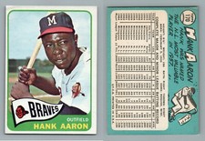 Hank ( Henry ) Aaron - Milwaukee, Atlanta Braves   . You Pick !!!! Several Cards