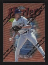 1997 Topps Finest Hurlers w/ Coating Juan Guzman #72 Toronto Blue Jays