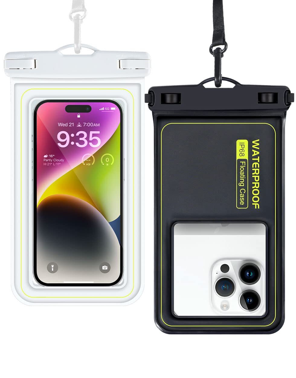 IP68 Waterproof Phone Pouch, Floating Waterproof Phone Case for iPhone 15 14 ...