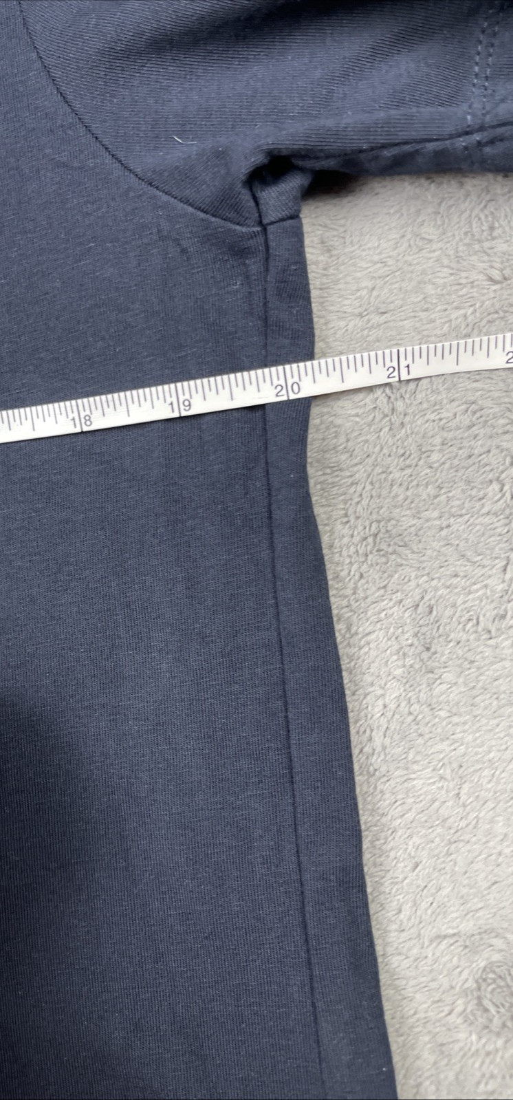 Zara Crew Neck Short Sleeve Black Basic Cotton Te… - image 5