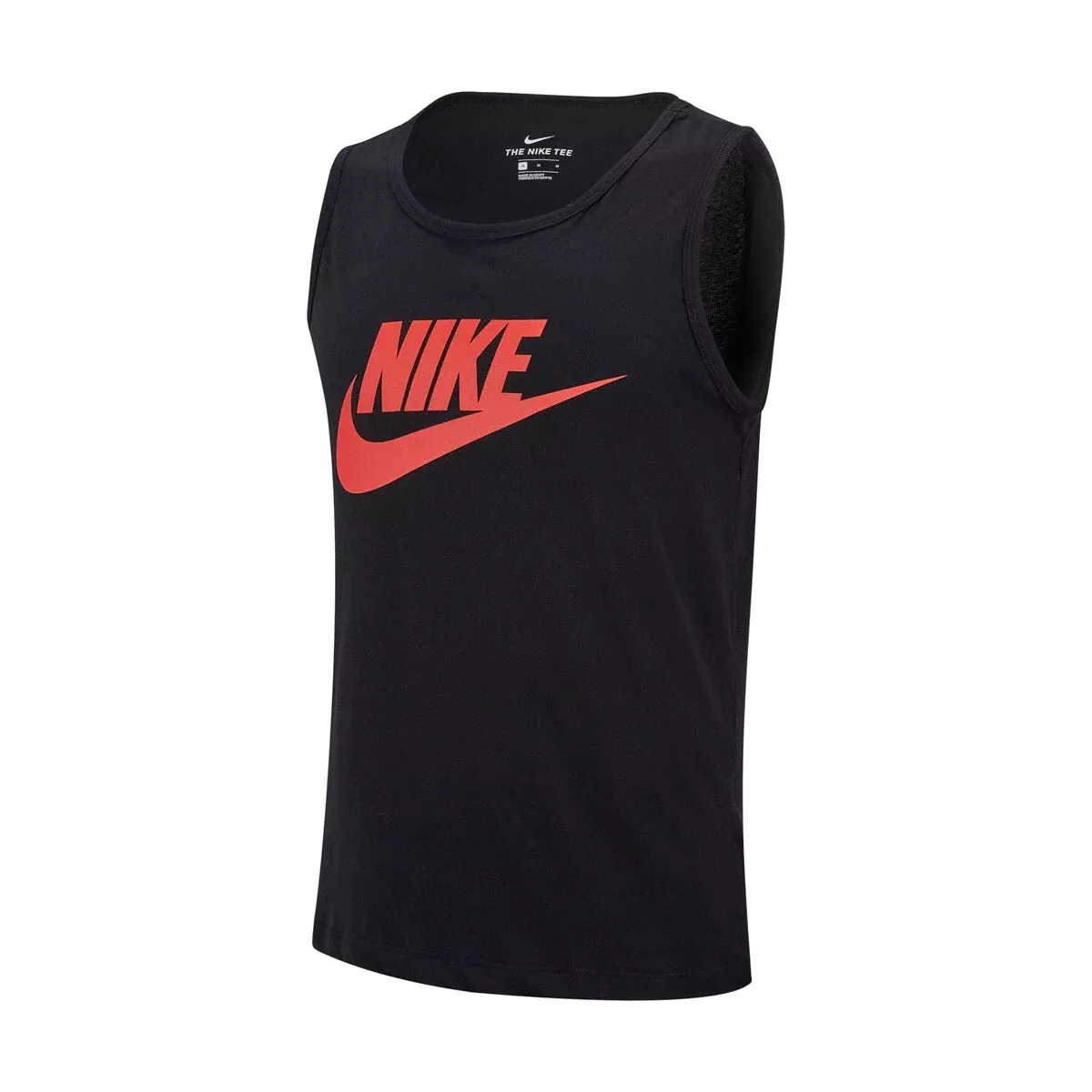 Nike Icon Futura logo tank top in black