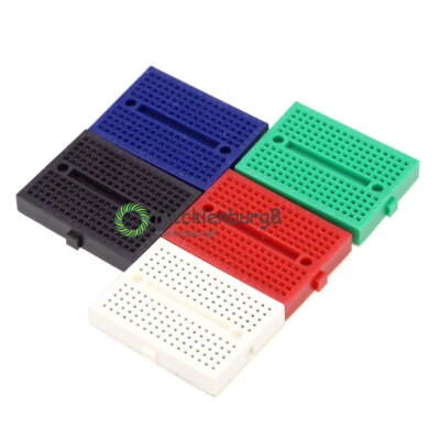MARKENLOS NEW 5 Color Mini Solderless Prototype Breadboard 170 Tie-points For Arduino