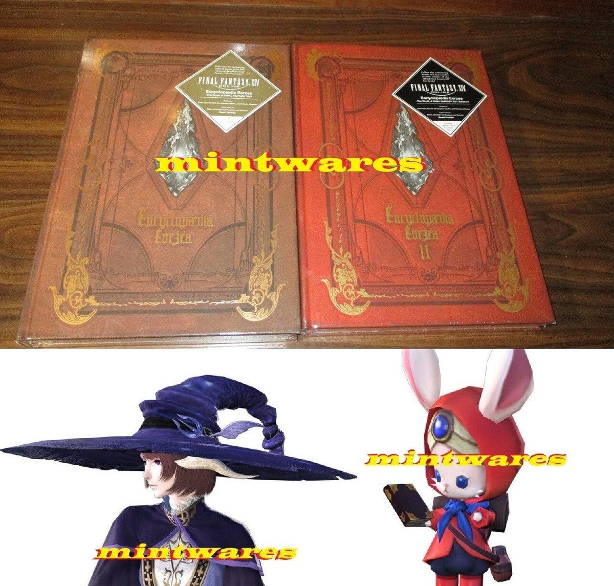 Encyclopaedia Eorzea セット　FF14設定資料集　英語版 Encyclopaedia Eorzea - The World of Final Fantasy XIV