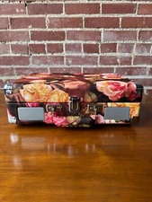 Open Box- Cruiser Plus Portable Turntable with Bluetooth In/Out - Floral