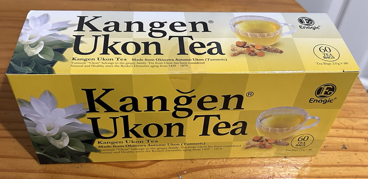 Kangen Ukon Turmeric 60 bags Tea 100 Organic by Energic eBay
