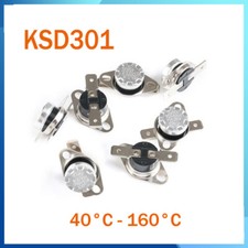 KSD301 Thermostat Temperature Thermal Control Switch 40 C-160 C NO/NC 250V 10A