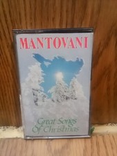 MANTOVANI CASSETTE TAPE GREAT SONGS OF CHRISTMAS Medleys 1991