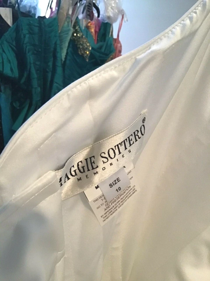 Maggie Sottero IVANA NEW Wedding dress Bridal gown Corset lace up DW/Blue 10  - Image 3 of 4