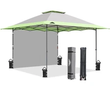 EAGLE PEAK 13x13 Pop up Canopy Tent w/One Wall