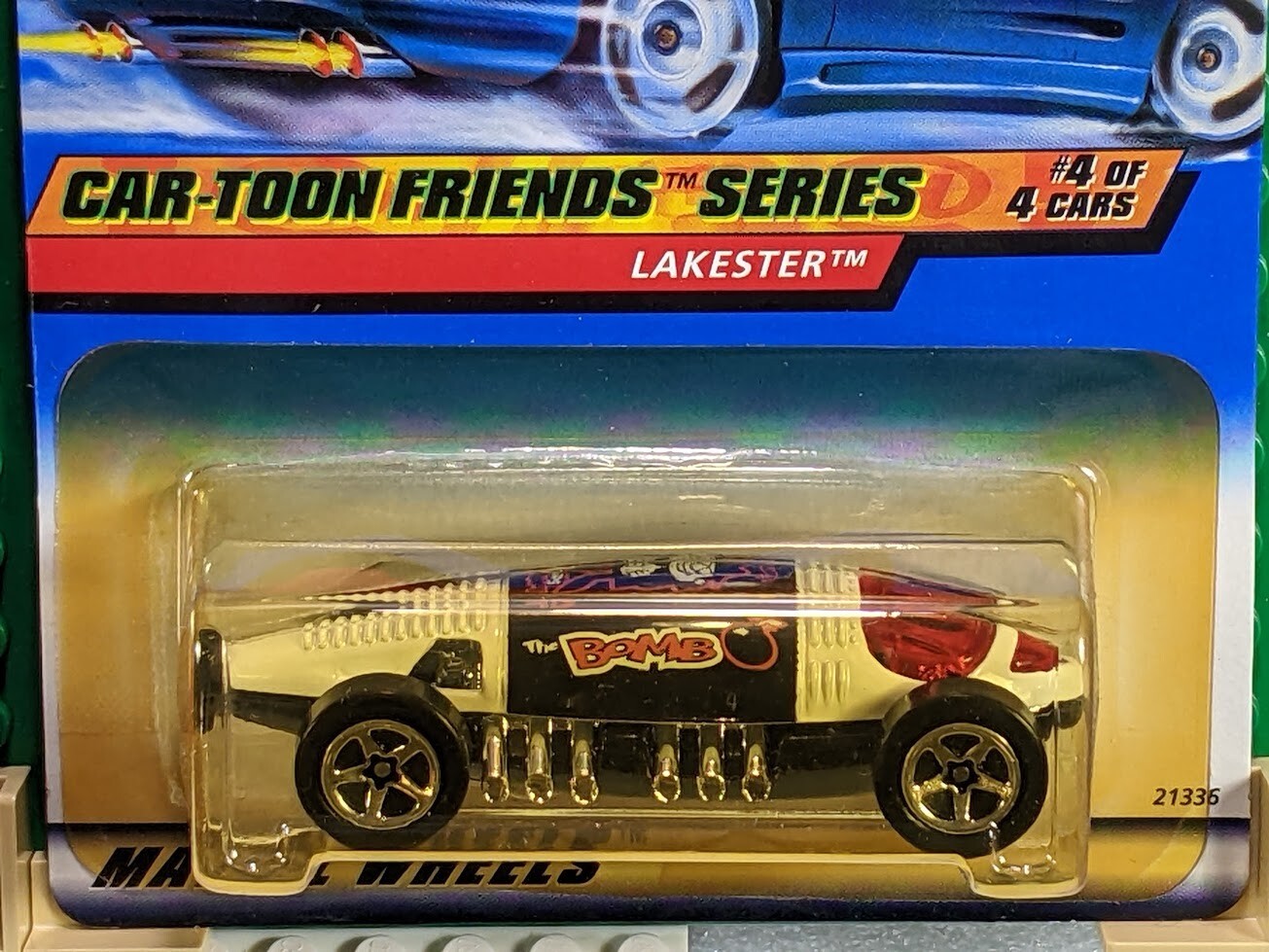 CARTOON FRIENDS SERIES, 1999 Hot Wheels, COMPLETE 4car set, NEW on