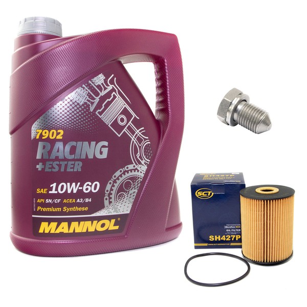 MotoröL ÖLfilter SH427P 10W60 4Liter + ÖLablassschraube FüR VW Transporter Bus-image