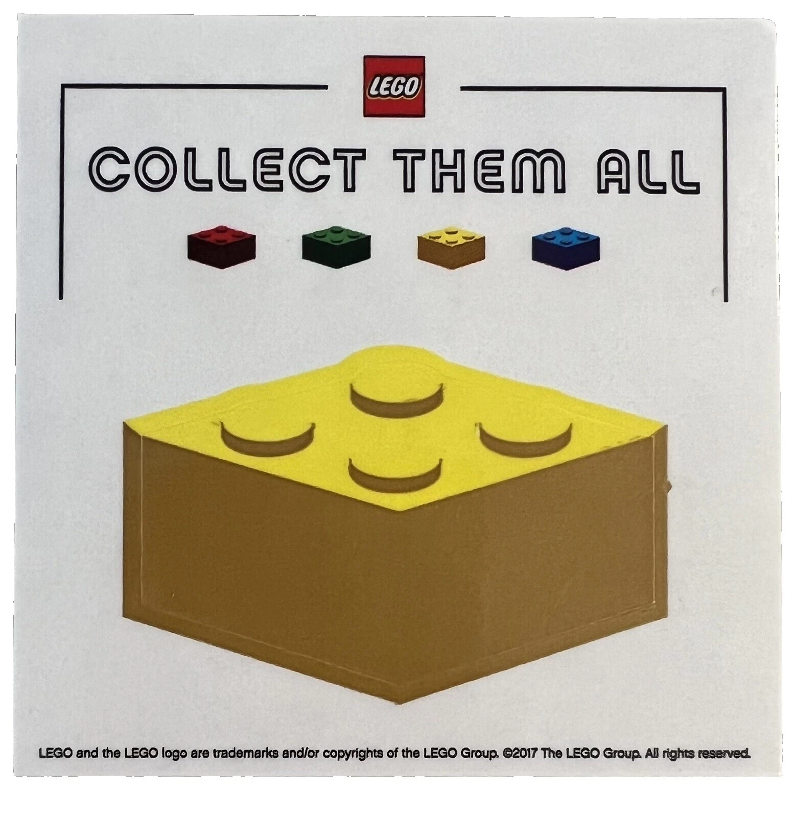 Plastic LEGO (R) Stickers
