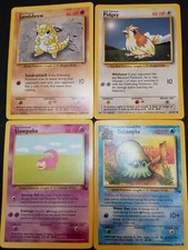 4-1999 Pokemon Base Set Cards