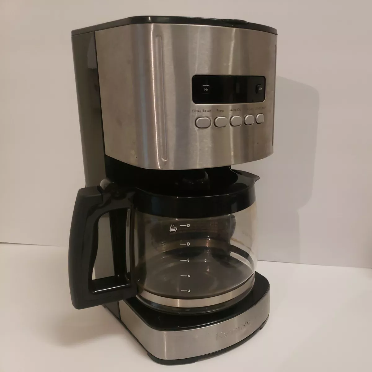 KENMORE Programmable 12- Cup Stainless Steel Drip Coffee Maker