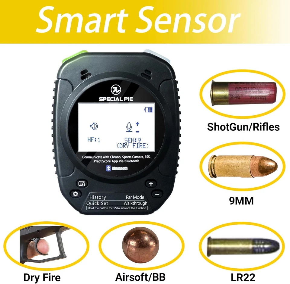 Upgraded Shot Timer - Perfect for Firearm & RO Use in USPSA, IPSC, IDPA, CAS, PR - Image 3 of 4