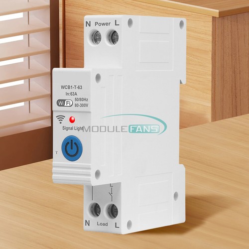 Tuya WIFI Smart Circuit Breaker On-Off Timer Switch Circuit Breaker AC220V 63A - Picture 5 of 15