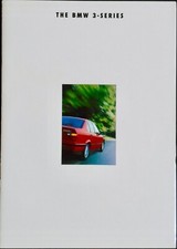 1993 BMW 3-SERIES  SALES BROCHURE - 8.5" x 11.5" - 34 Pages - Nice Condition NOS