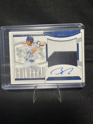 2025 Panini National Treasures - Bryce Rainer - Patch Auto 81/99 CMA-BR
