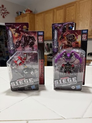 Transformers Siege Micromaster Laserbeak & Ravage Rumble & Ratbat