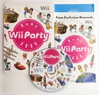 Wii Party (Nintendo Wii, 2010) COMPLETE CIB Tested & Cleaned +Inserts!