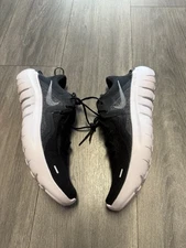 Nike Flex Run 2021 Black White Workout Running Shoe CW3408-002 Men's Size 11