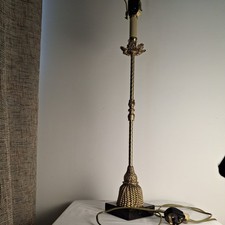 Vintage Brass  metal Lamp Base  Antique  in good condition  size 29 inch