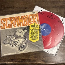 SANDELLS Scrambler! WORLD PACIFIC 1964 Surf STEREO RED VINYL Endless Summer