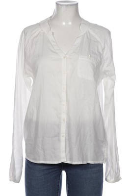 Comma Bluse Damen Oberteil Hemd Hemdbluse Gr. EU 40 Baumwolle Cremeweiß #d1q5fdv