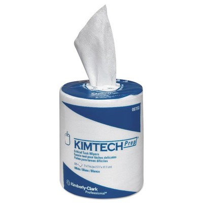 Kimtech* SCOTTPURE Critical Task, Center-Pull Roll Jr., 7x7, White, 225/Roll, 6/