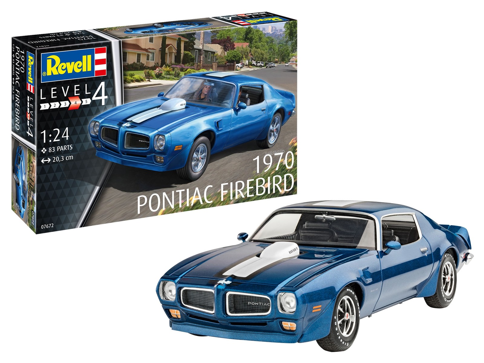 Maquette Pontiac Firebird 1970 Revell activité créative adulte à peindre