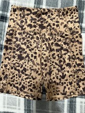 Biker Short Animal Print Small