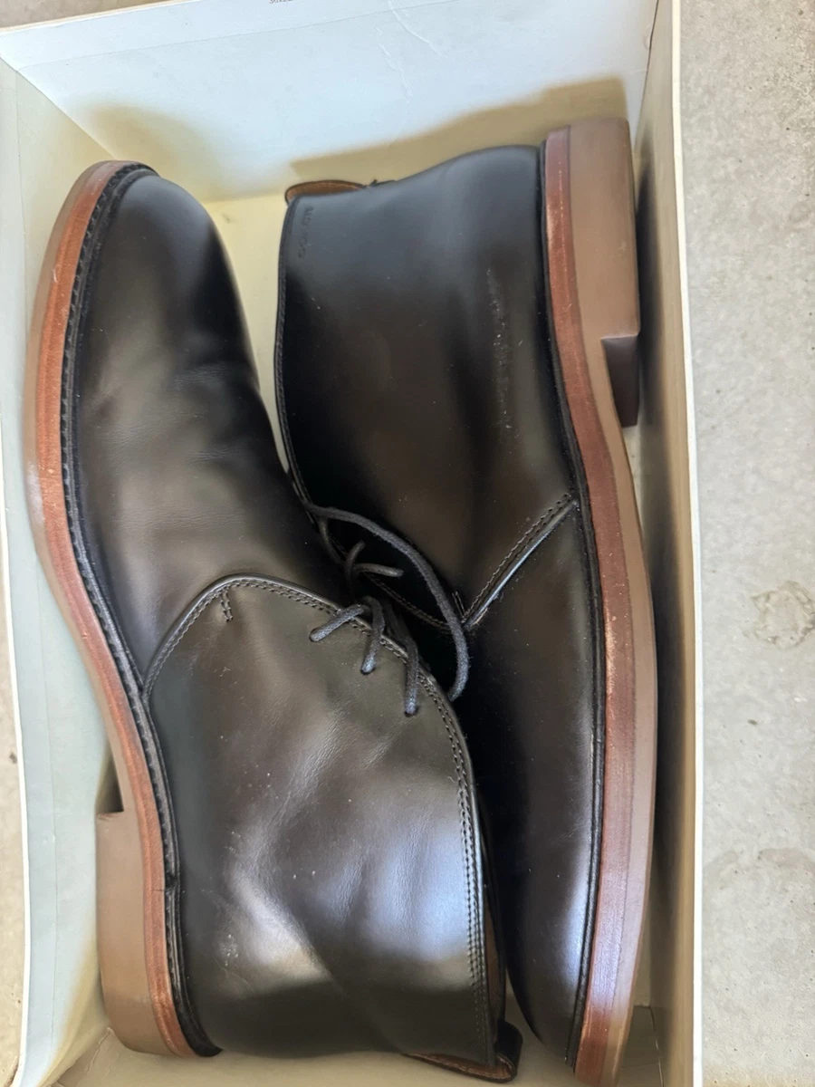 COACH Black Leather Chucka Lace Up Ankle Boots Shoes  Mens Size 10 Coach Lace Up Boots for Men for Sale | Shop New & Used Men main image 2