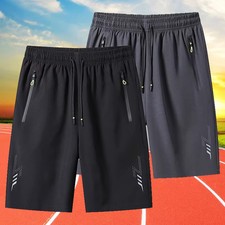 Men's Running Shorts Cool Sportswear Casual Bottoms Gym Fitness Training Jogging